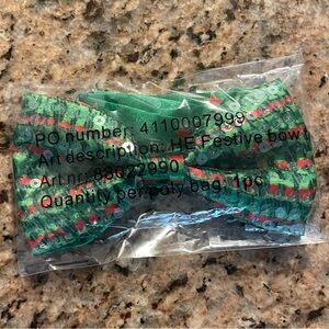 Heineken Festive Green and Red Bow tie